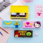 stage for kids Pencil Case with Building Blocks Creative Pencil Box Goodie Bag Filler Birthday Gifts.